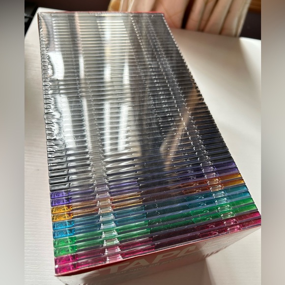 New in Wrap Staples 50 Slim CD Jewel Cases - Picture 1 of 4